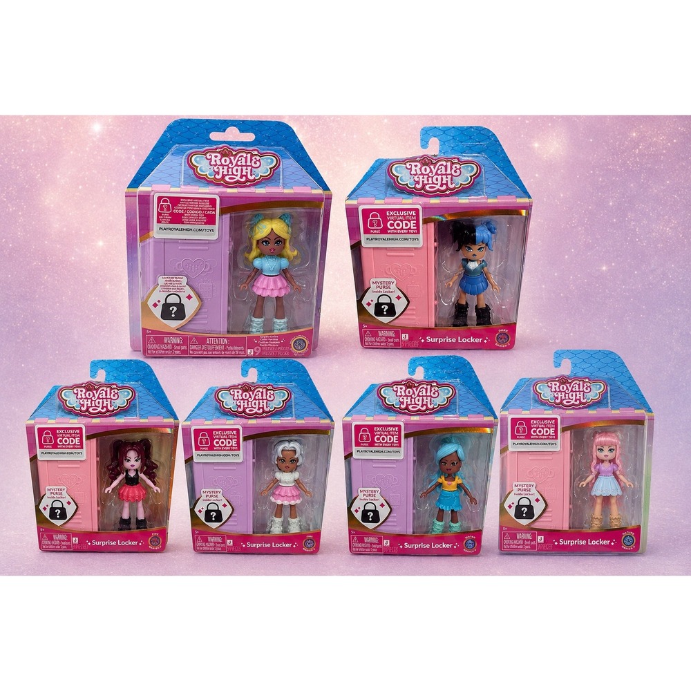 Royale High Suprise Locker Series 2 Complete Set of 6 WITH CODE!!